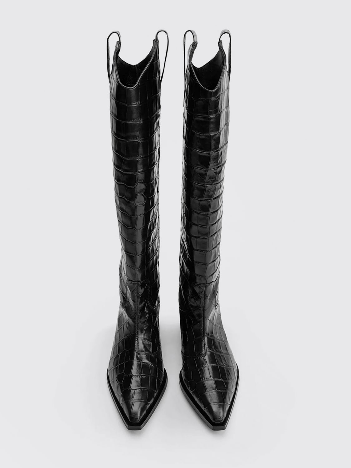 POEVE 靴子: 靴子 女士 Poeve, 黑色 - Img 3