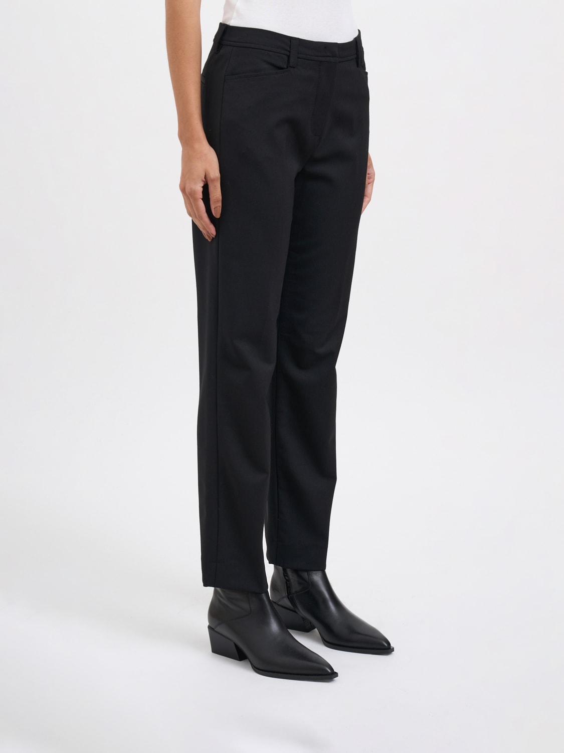 THELATEST PANTS: Pants woman Thelatest, Black - Img 3