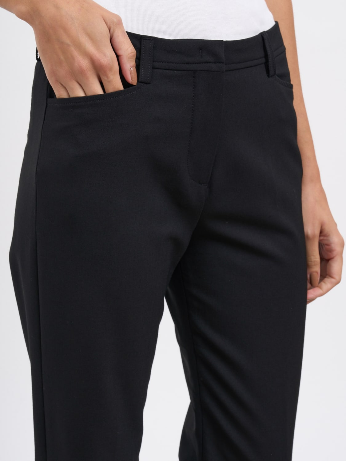 THELATEST PANTS: Pants woman Thelatest, Black - Img 4