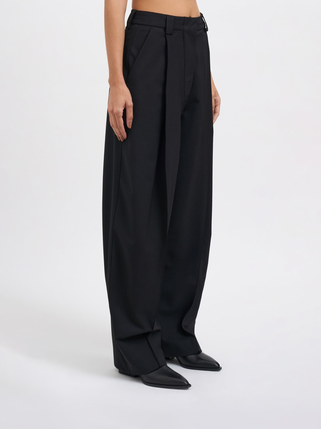 THELATEST PANTS: Pants woman Thelatest, Black - Img 3