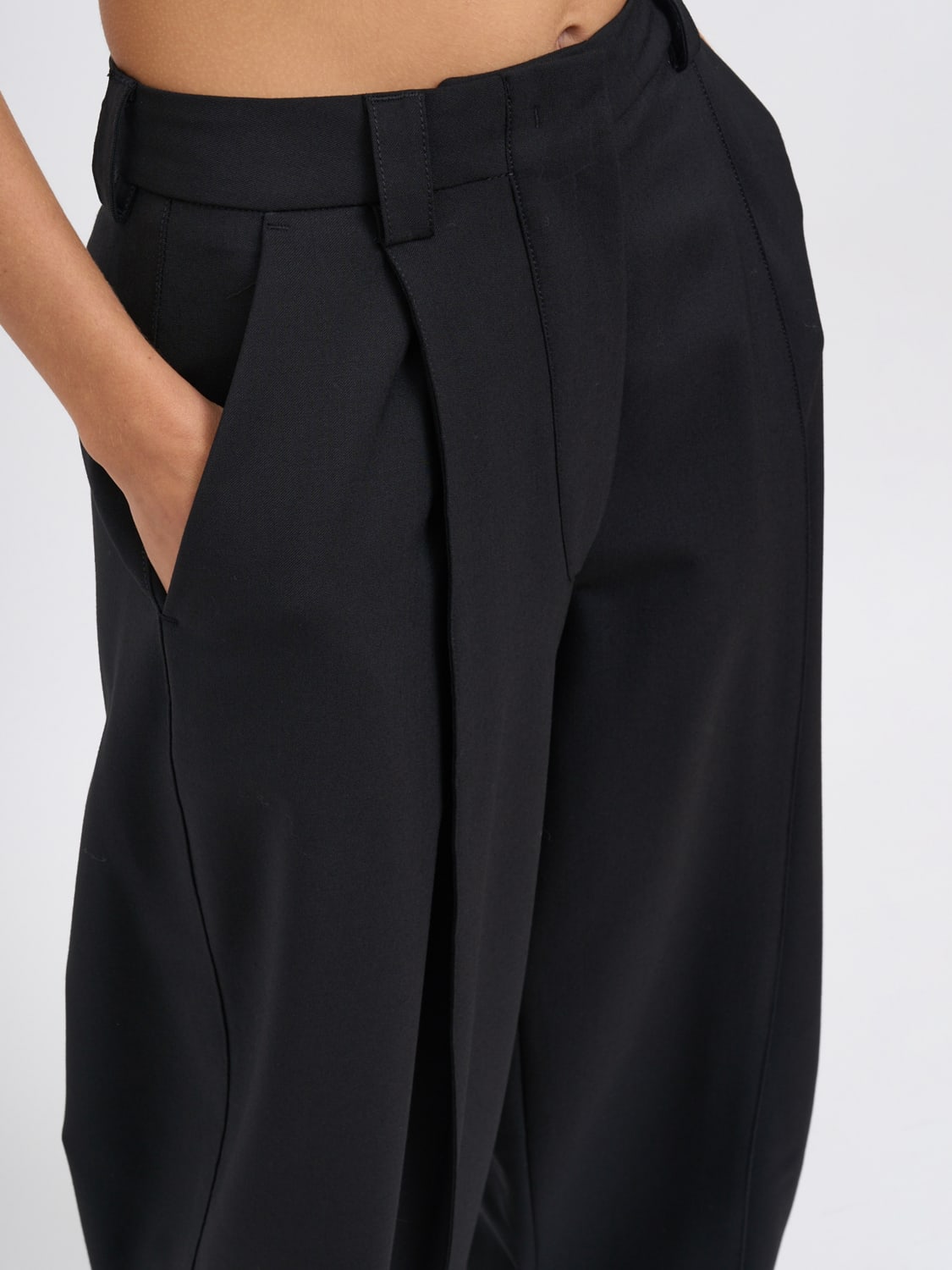 THELATEST PANTS: Pants woman Thelatest, Black - Img 4