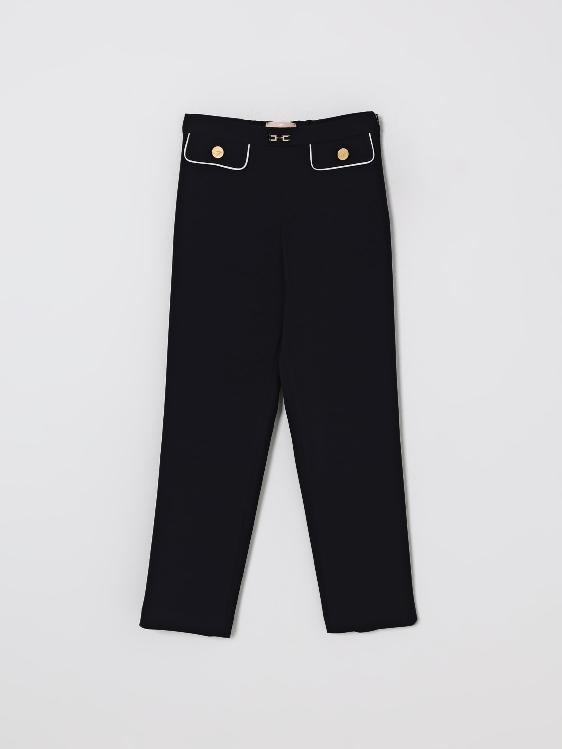 ELISABETTA FRANCHI LA MIA BAMBINA PANTALONES: Pantalones niños Elisabetta Franchi La Mia Bambina, Negro - Img 1