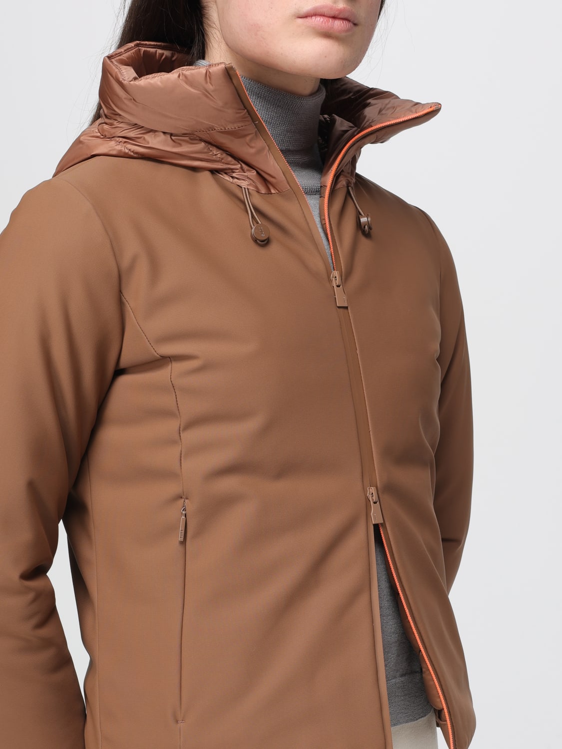 SUNS BOARDS JACKET: Jacket woman Suns Boards, Brown - Img 4