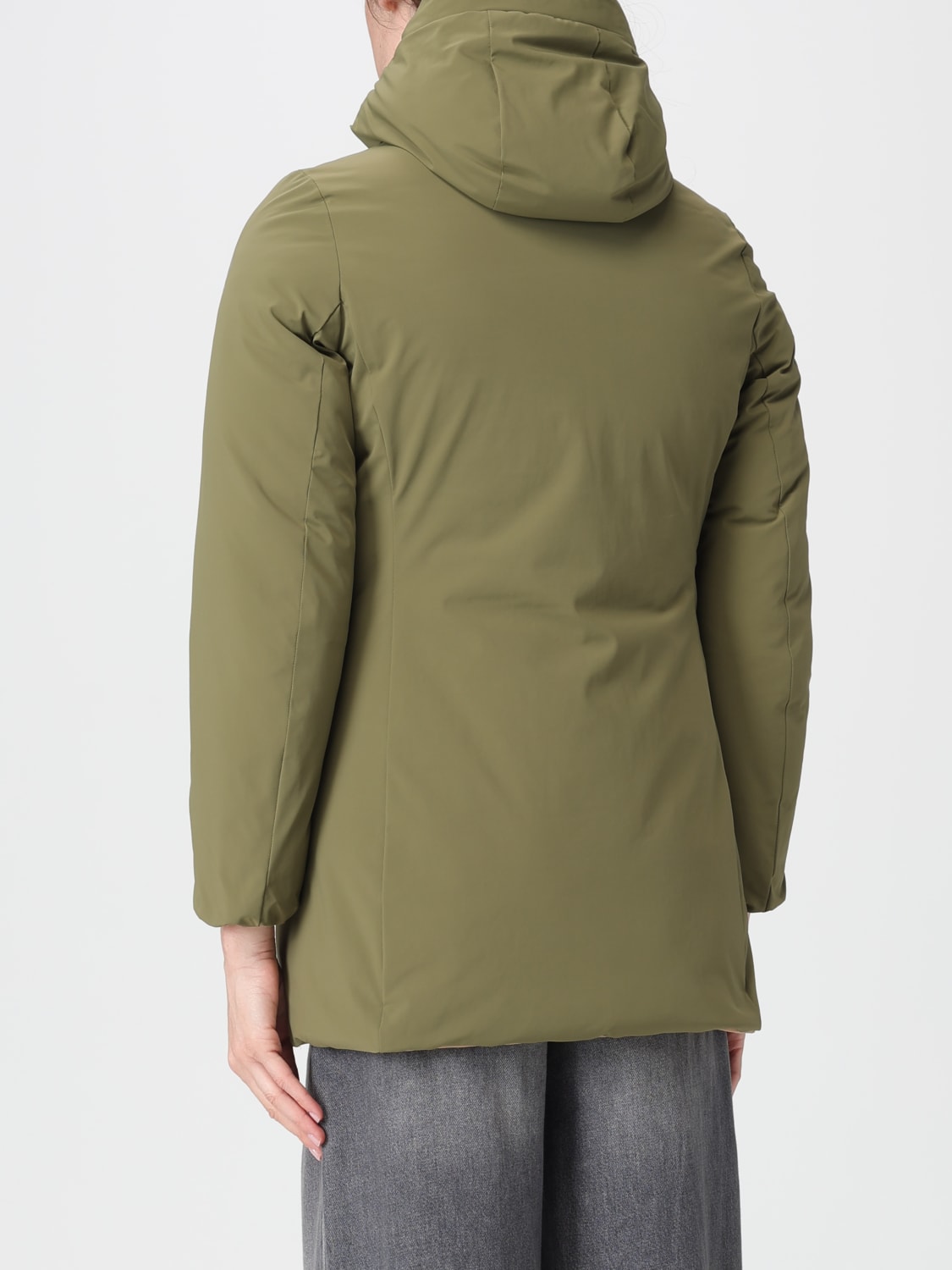 SUNS BOARDS COAT: Jacket woman Suns Boards, Green - Img 2