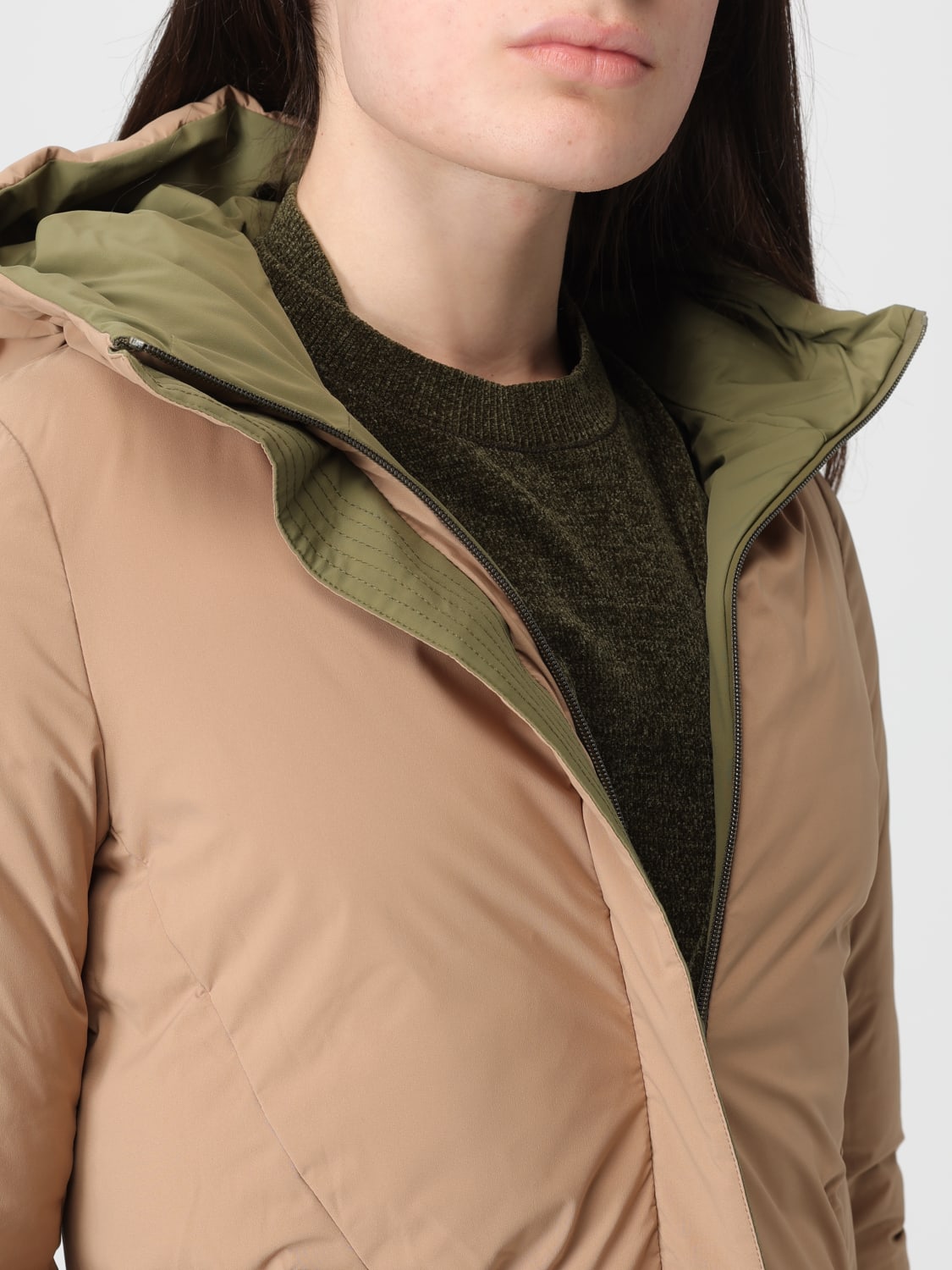 SUNS BOARDS COAT: Jacket woman Suns Boards, Green - Img 4