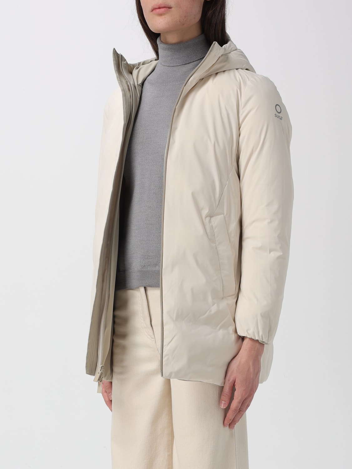 SUNS BOARDS CAPPOTTO: Parka imbottito Omicron reversibile Suns Boards, Ghiaccio - Img 3