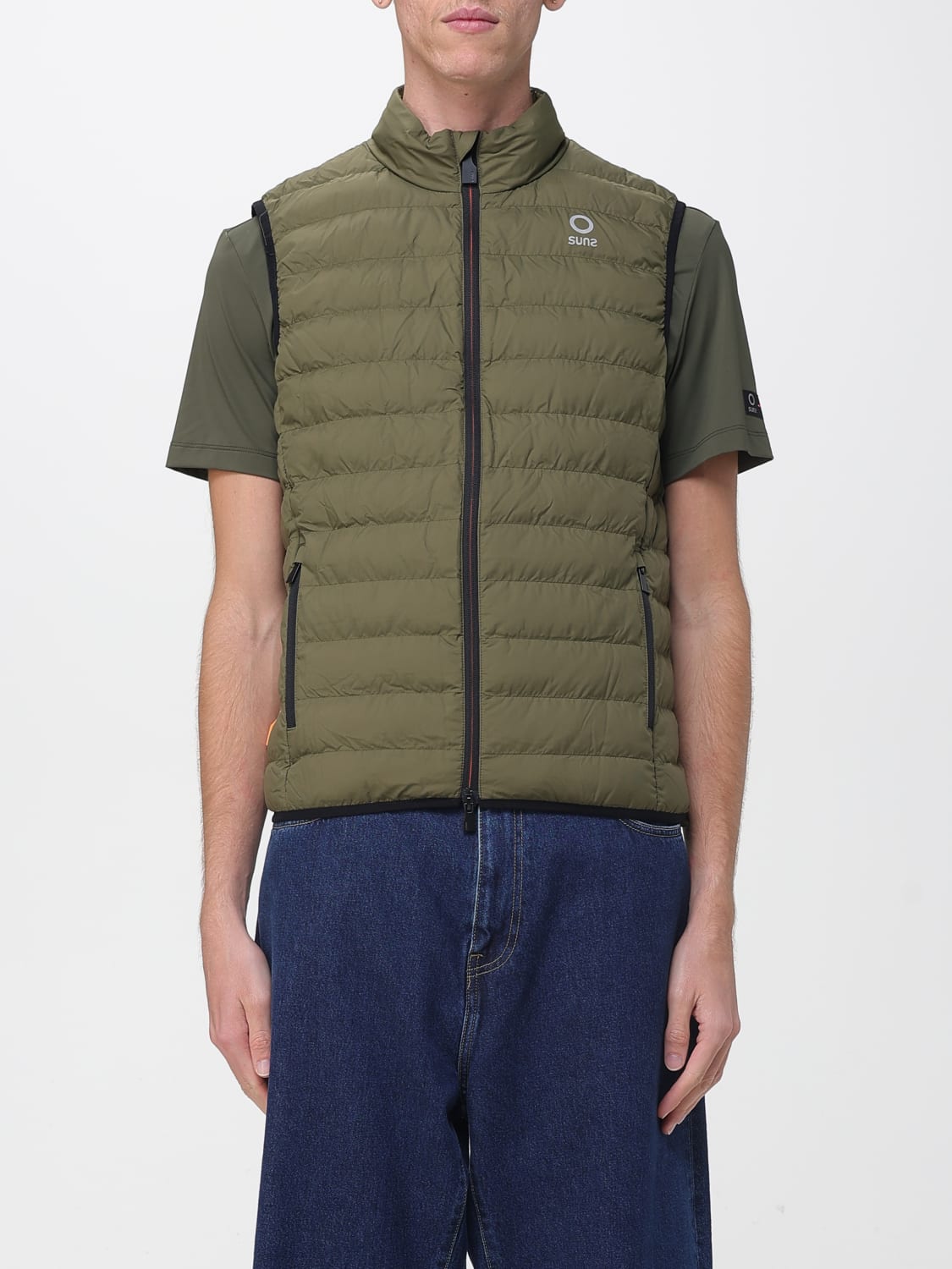 SUNS BOARDS SUIT VEST: Suit vest men Suns Boards, Green - Img 1