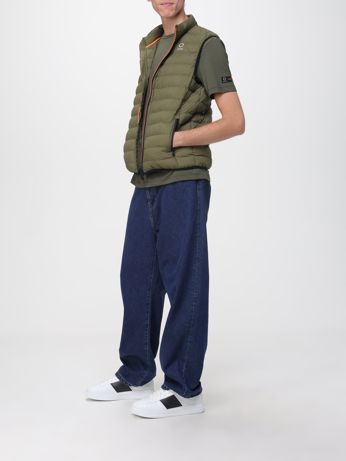 SUNS BOARDS SUIT VEST: Suit vest men Suns Boards, Green - Img 2