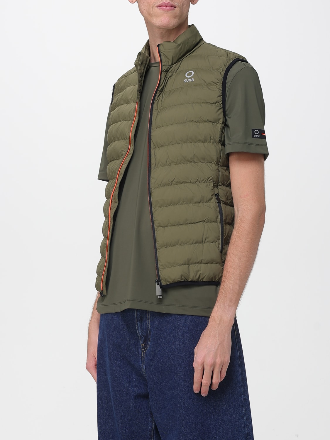 SUNS BOARDS SUIT VEST: Suit vest men Suns Boards, Green - Img 4