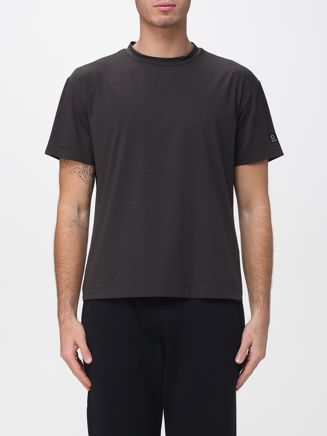 SUNS BOARDS T-SHIRT: T-shirt homme Suns Boards, Marron - Img 1