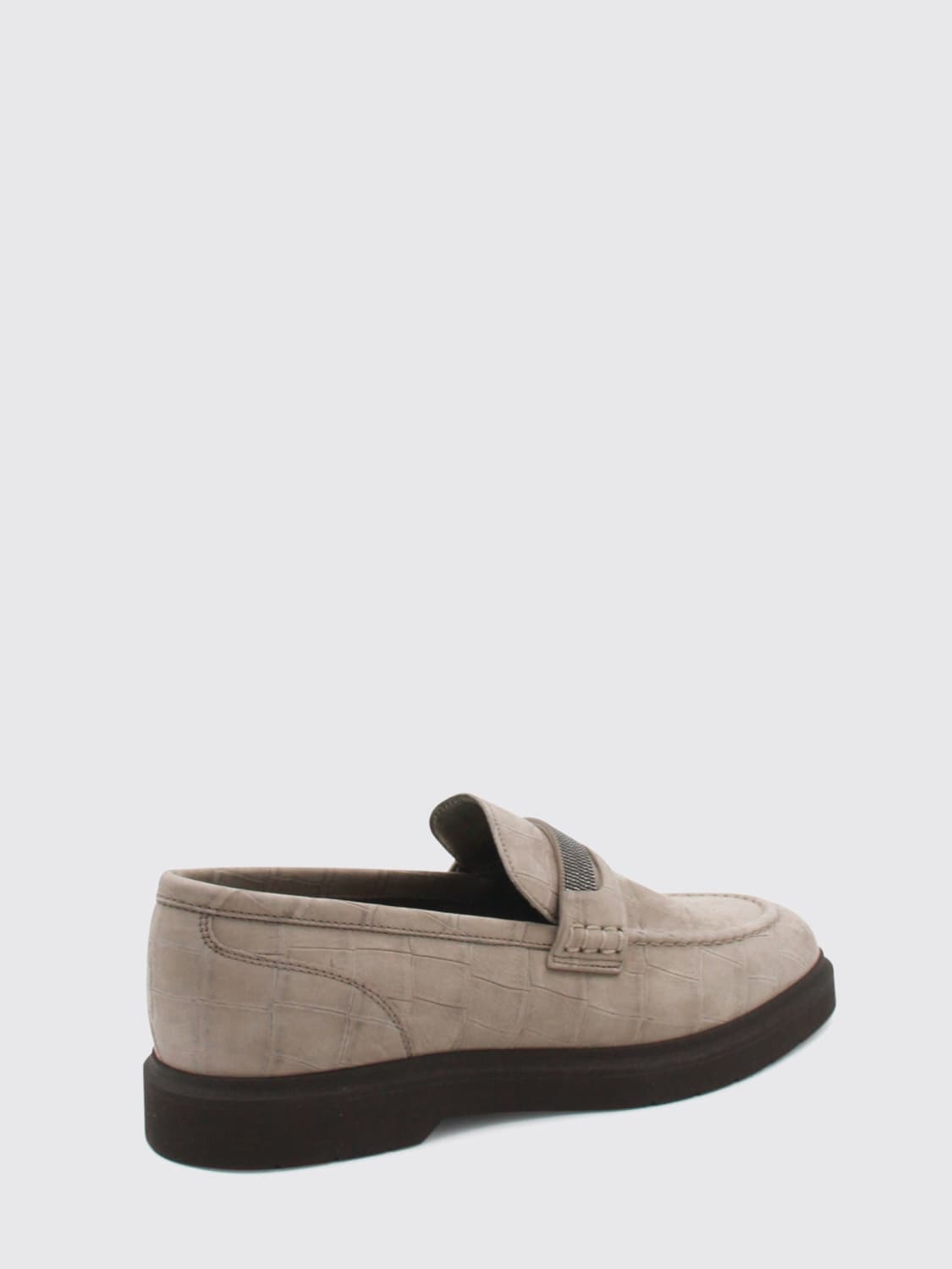 BRUNELLO CUCINELLI LOAFER: Loafer woman Brunello Cucinelli, Beige - Img 3