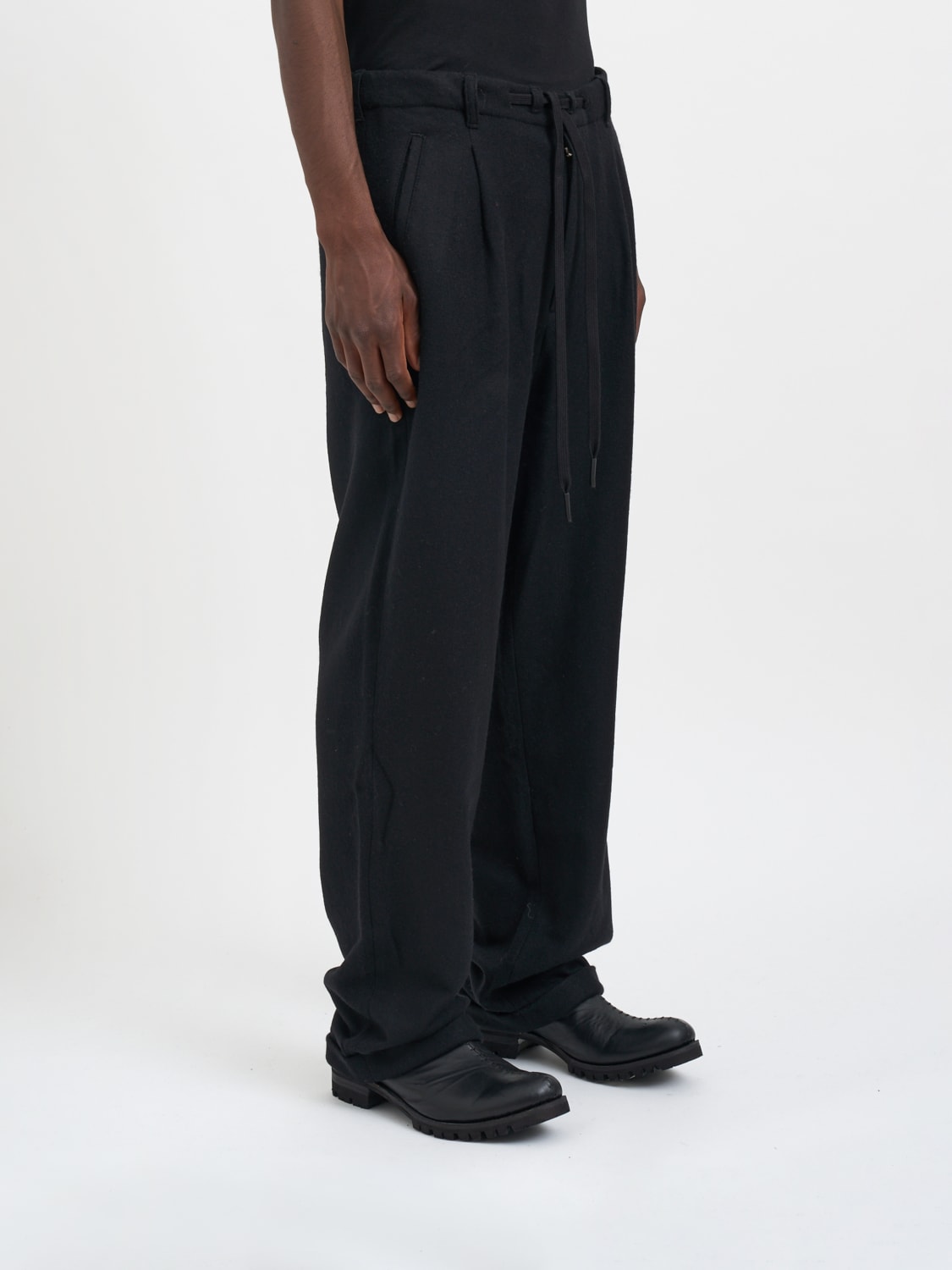 ANDREA YA'AQOV PANTS: Pants men Andrea Ya'aqov, Black - Img 3