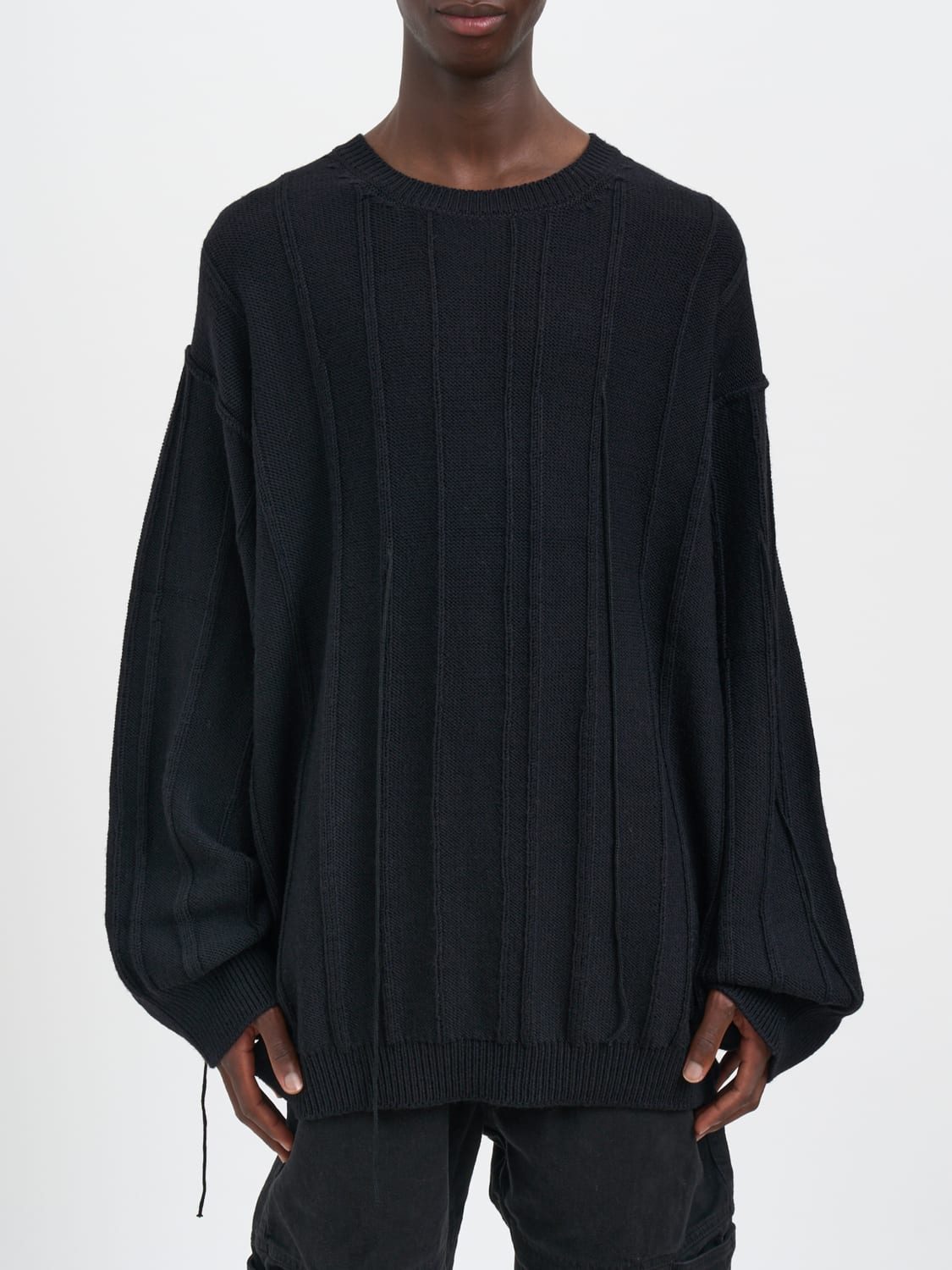 ANDREA YA'AQOV PULL: Pull homme Andrea Ya'aqov, Noir - Img 1