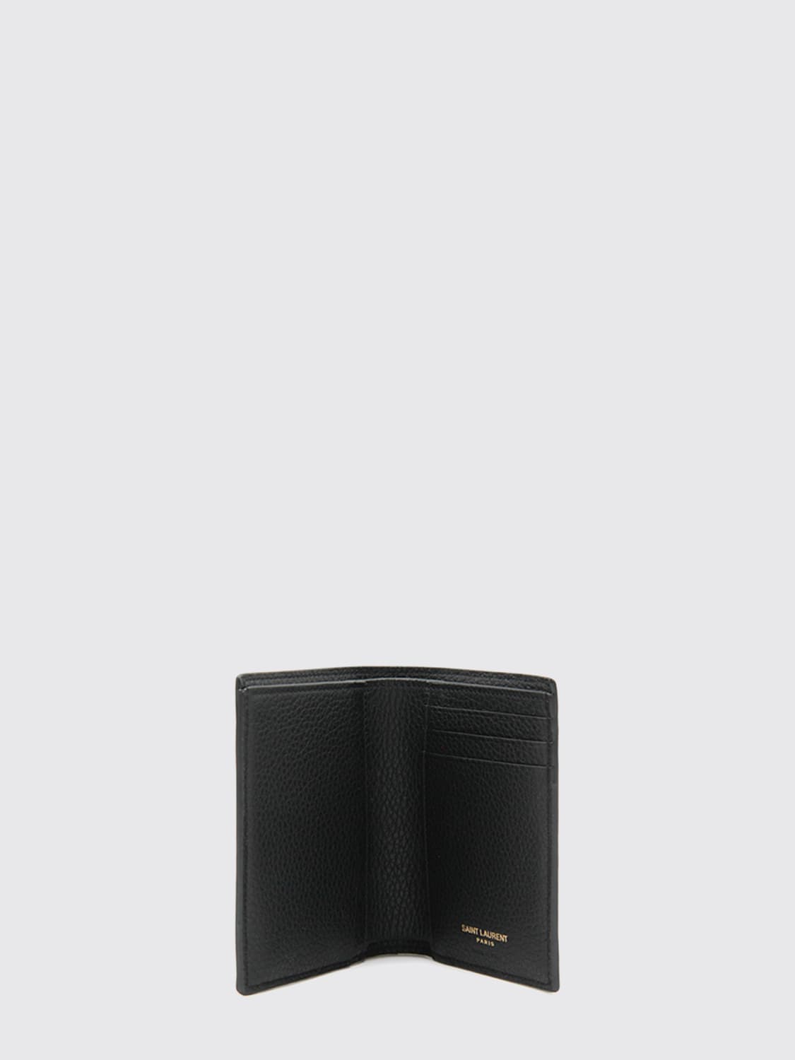 SAINT LAURENT WALLET: Wallet men Saint Laurent, Black - Img 2