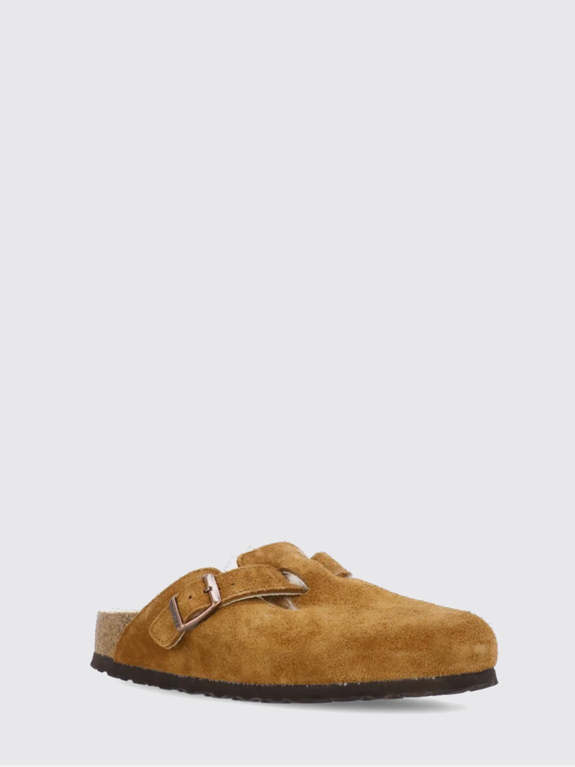 BIRKENSTOCK SHOES: Heeled sandal woman Birkenstock, Brown - Img 3