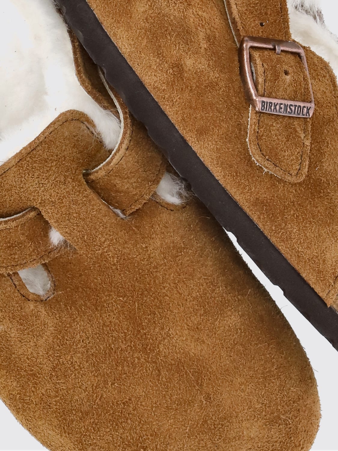 BIRKENSTOCK SHOES: Heeled sandal woman Birkenstock, Brown - Img 5