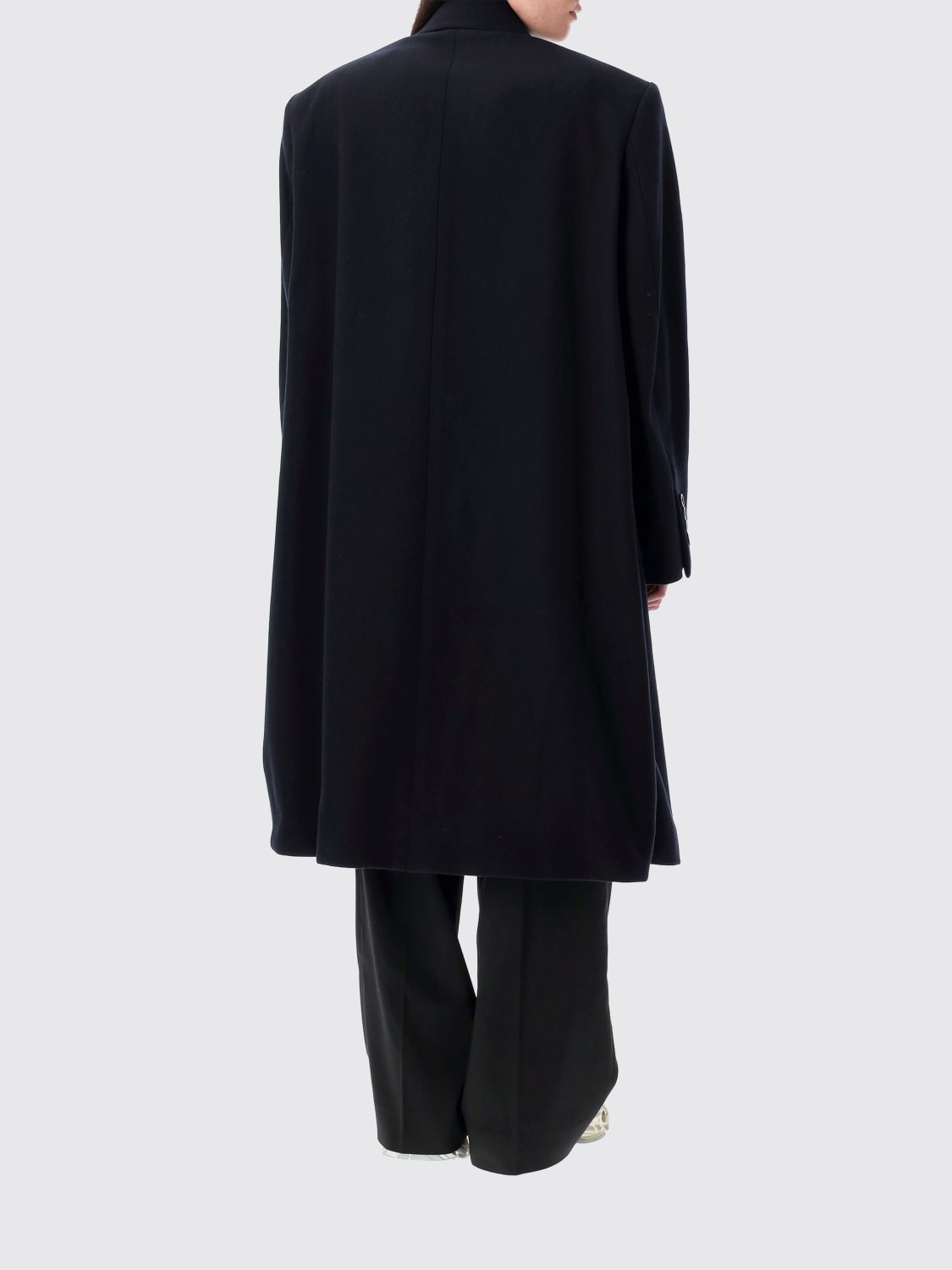 BALENCIAGA COAT: Coat woman Balenciaga, Blue - Img 2