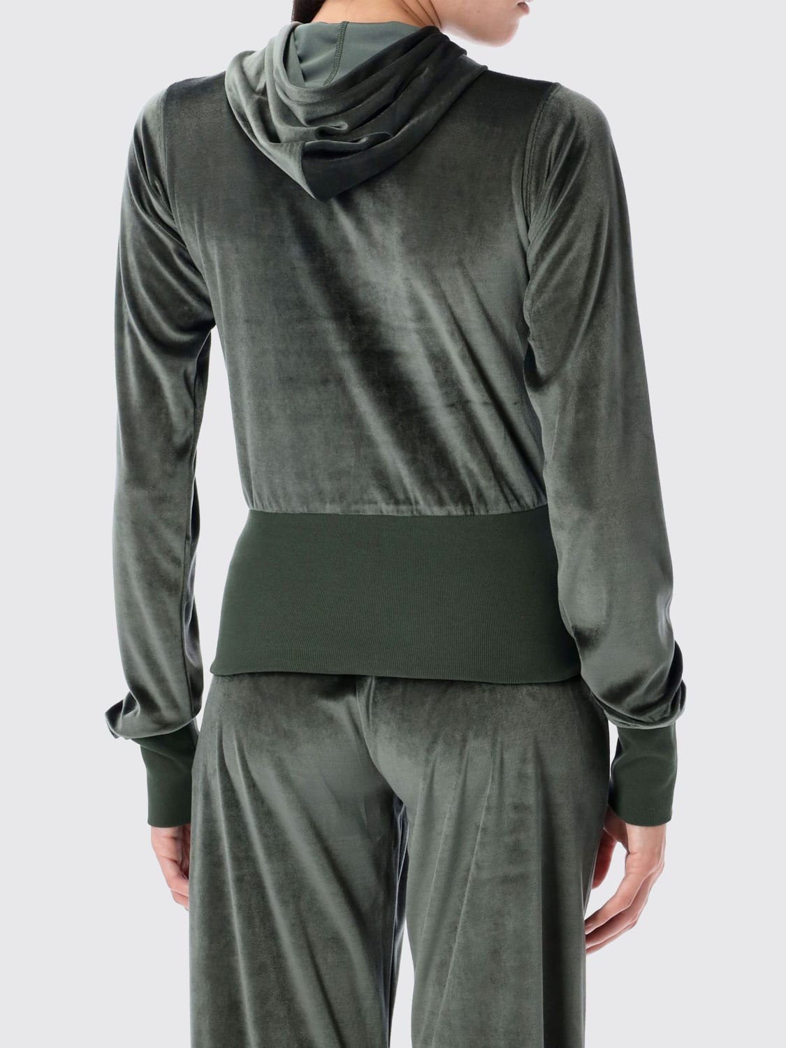 BALENCIAGA SWEATSHIRT: Sweatshirt woman Balenciaga, Green - Img 2