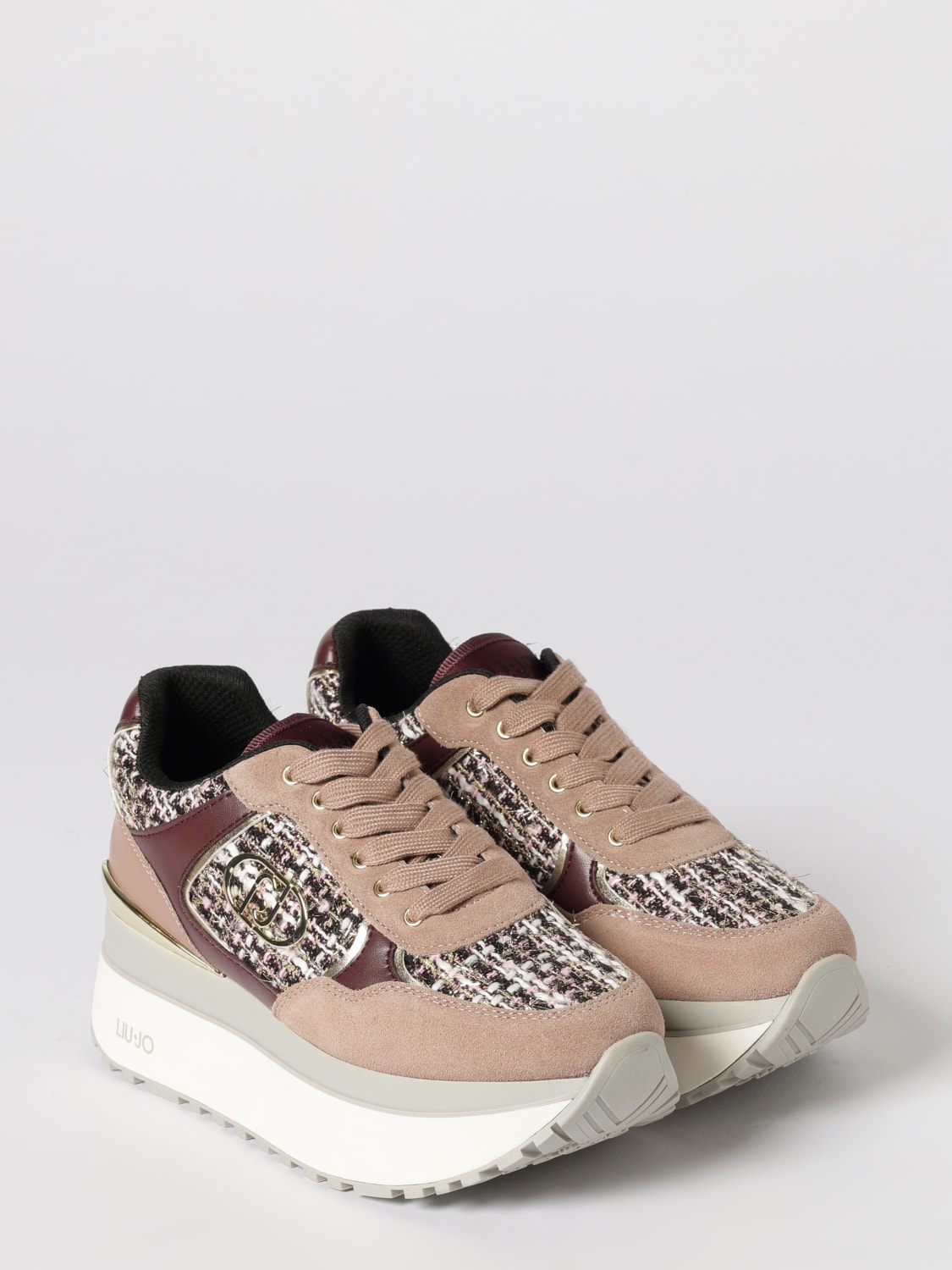 LIU JO SNEAKERS: Sneakers woman Liu Jo, Pink - Img 2