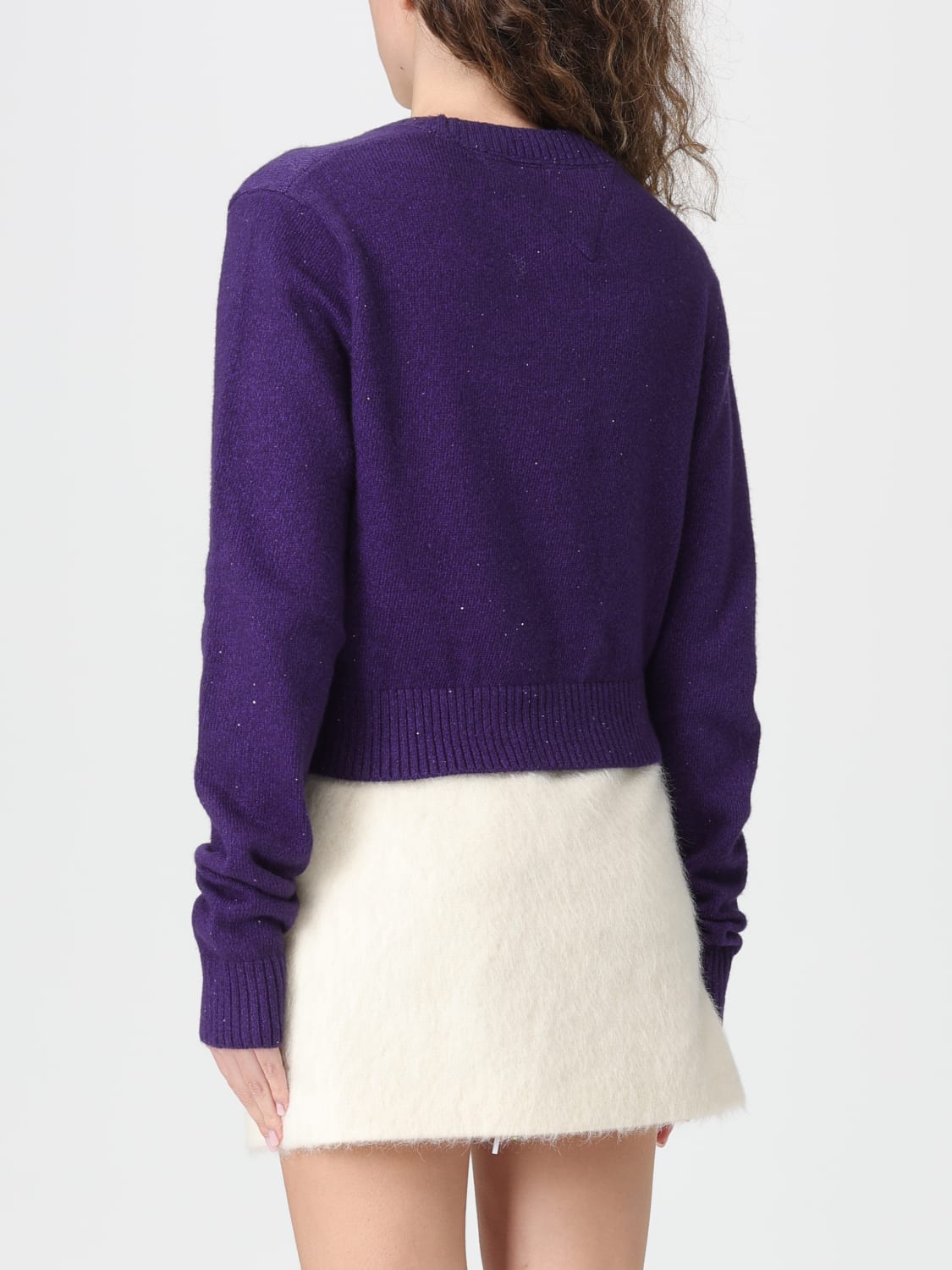 TOMMY JEANS PULLOVER: Pullover damen Tommy Jeans, Violett - Img 2