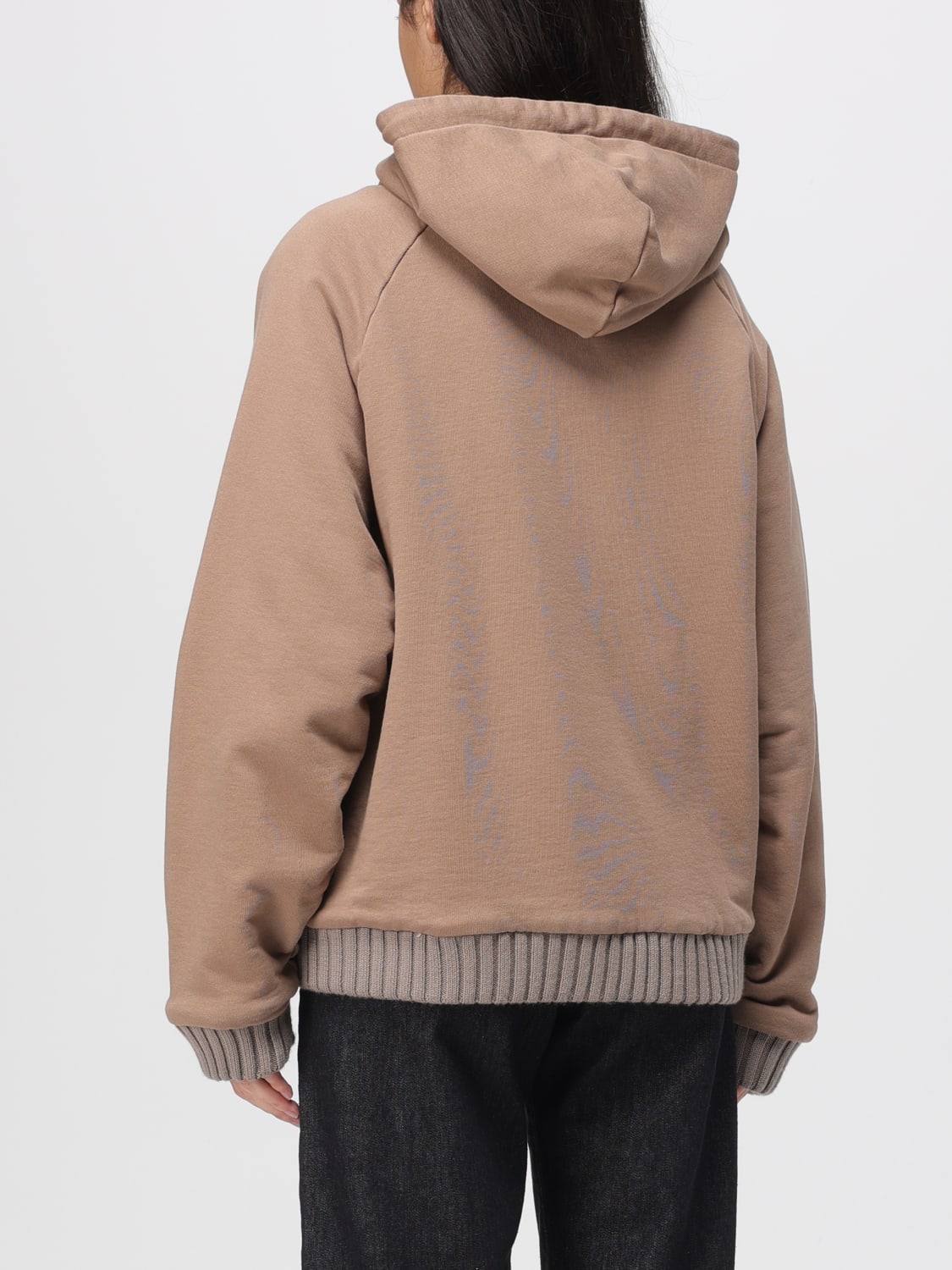 GCDS SWEATSHIRT: Pullover damen GCDS, Beige - Img 2