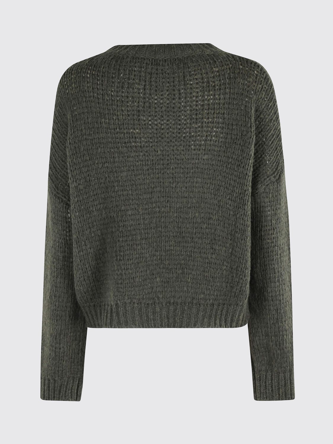 ROBERTO COLLINA SWEATER: Sweater woman Roberto Collina, Moss Green - Img 2