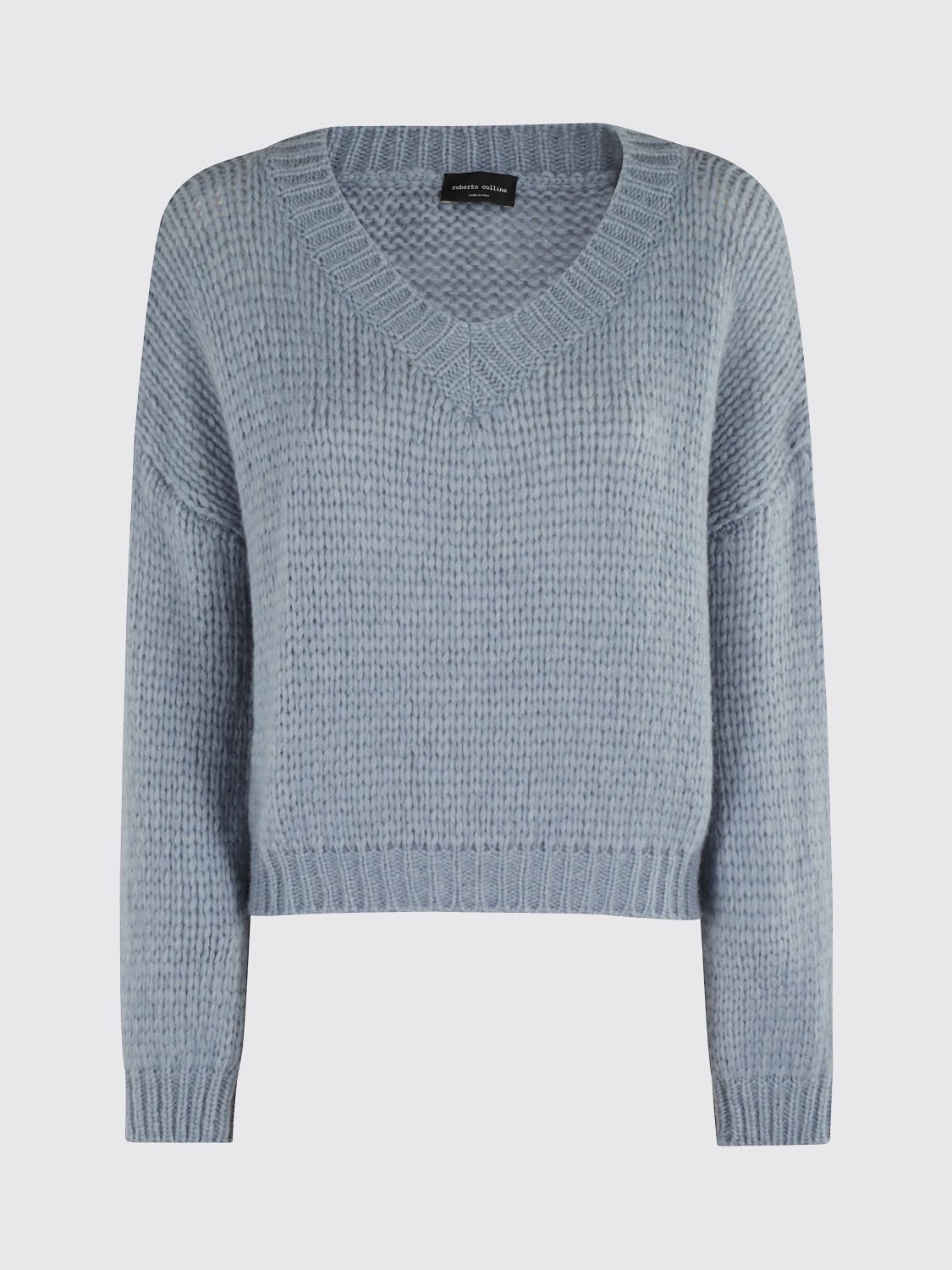 ROBERTO COLLINA PULLOVER: Pullover damen Roberto Collina, Wasser - Img 1