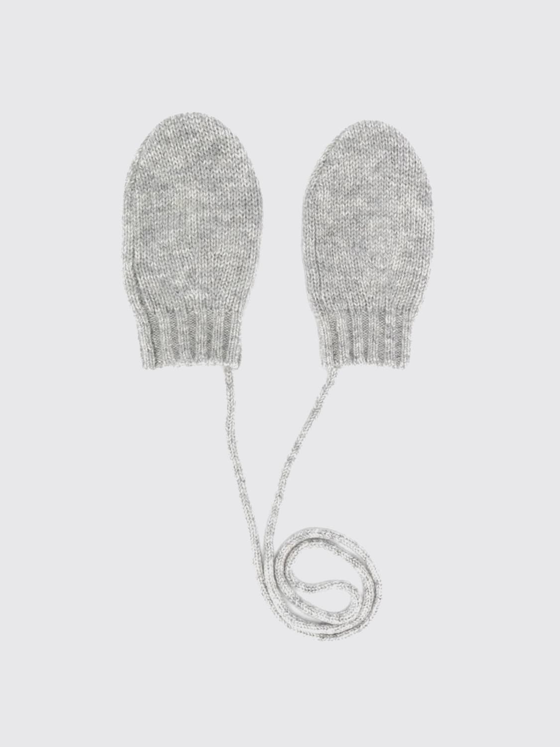 BONPOINT GLOVES: Gloves men Bonpoint, Grey - Img 1