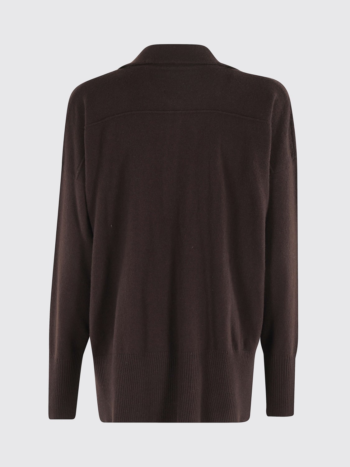 ROBERTO COLLINA POLO: Sweatshirt damen Roberto Collina, Ebony - Img 2