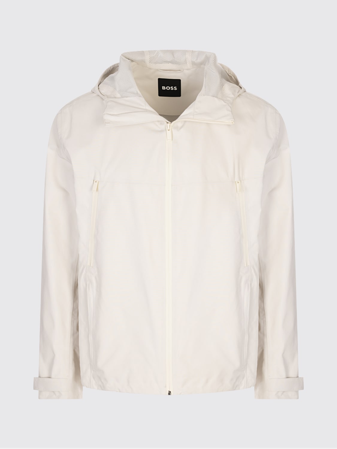 BOSS JACKET: Coat men Boss, White - Img 1