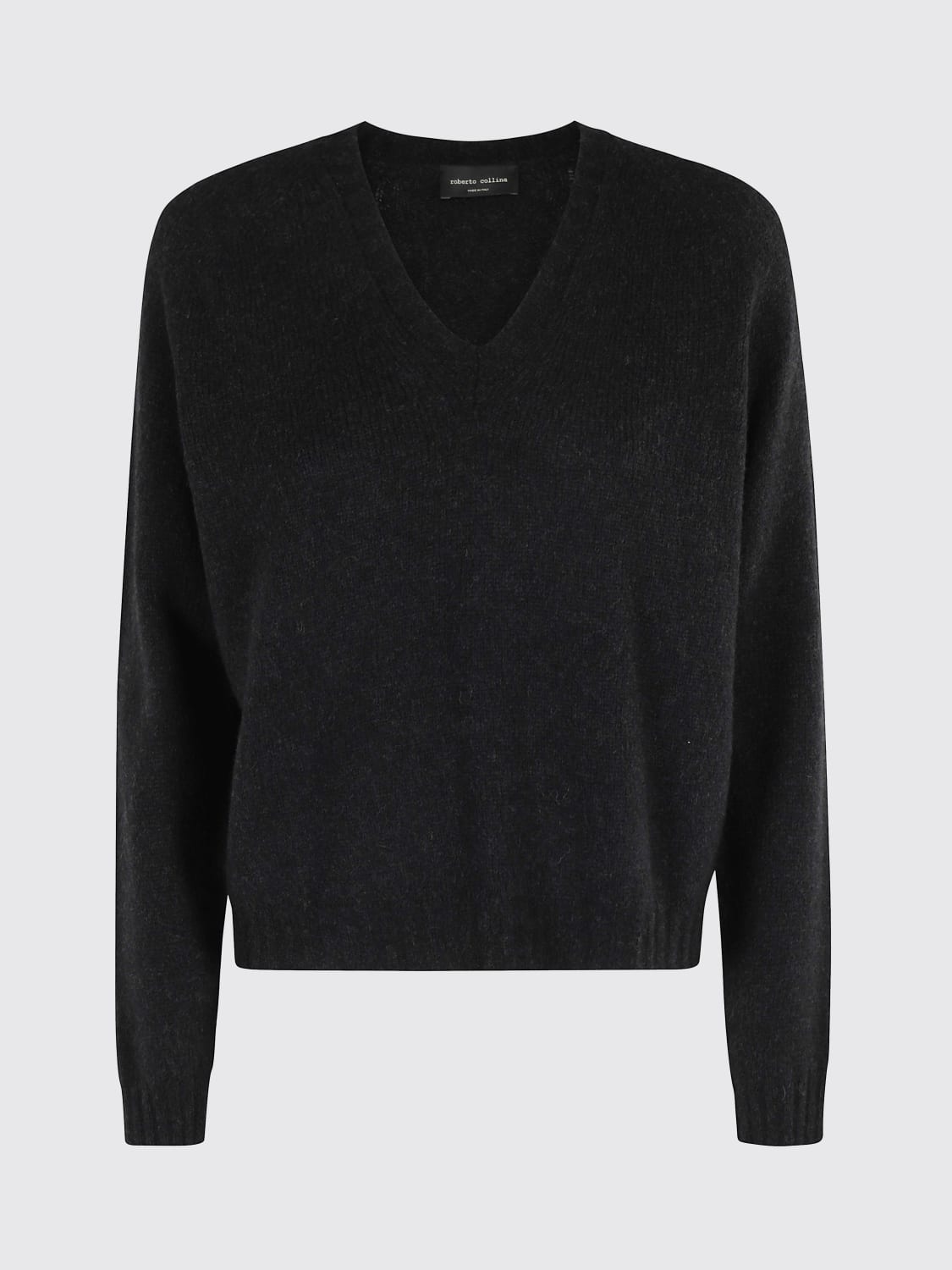 ROBERTO COLLINA PULL: Pull femme Roberto Collina, Noir - Img 1