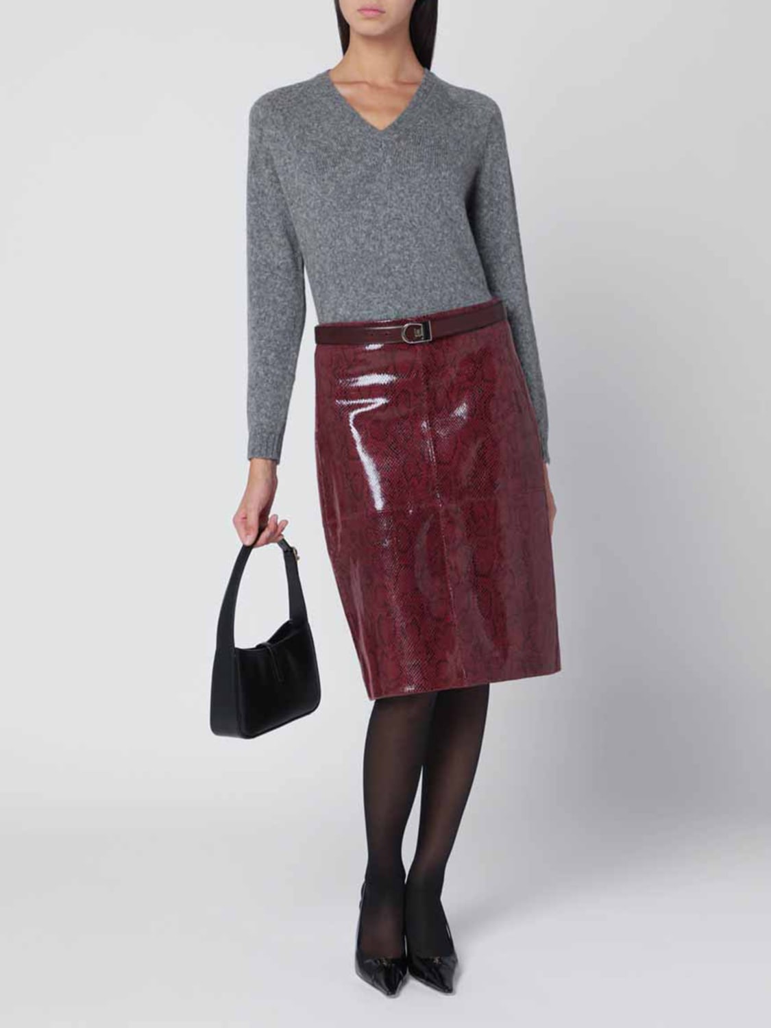 ROBERTO COLLINA PULL: Pull femme Roberto Collina, Gris - Img 2