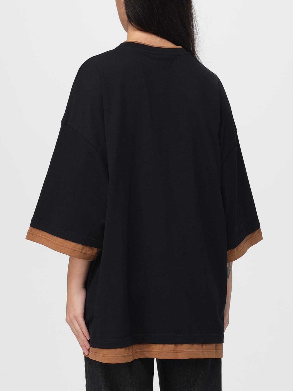 GCDS CAMISETA: Camiseta mujer GCDS, Negro - Img 2