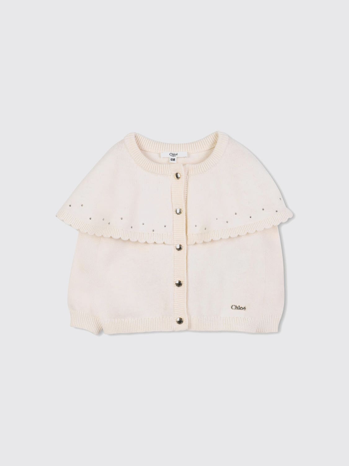CHLOÉ SWEATER: Sweater kids ChloÉ, White - Img 1
