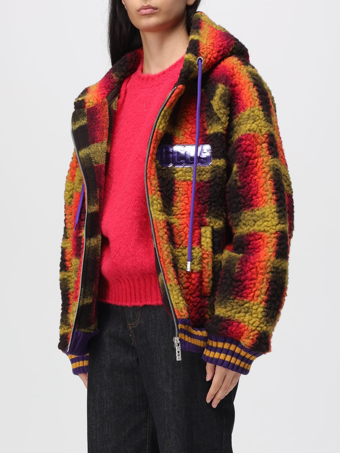 GCDS PULLOVER: Pullover damen GCDS, Schwarz - Img 3