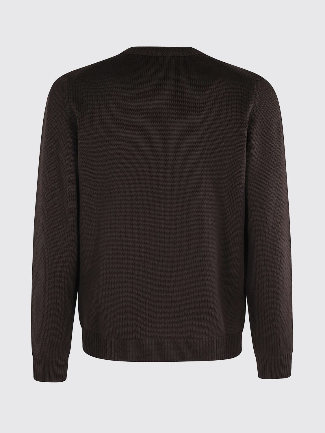 ROBERTO COLLINA 毛衣: 毛衣 男士 Roberto Collina, 暗色 - Img 2