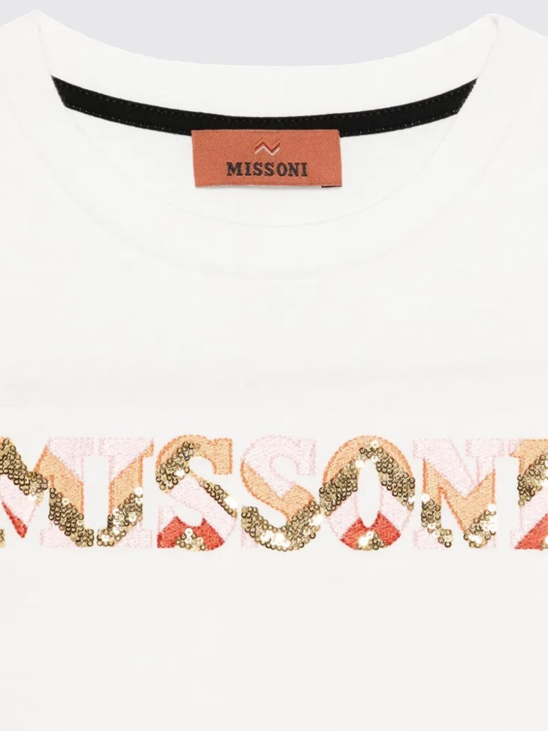 MISSONI T-SHIRT: Polo kinder Missoni, Weiß - Img 3