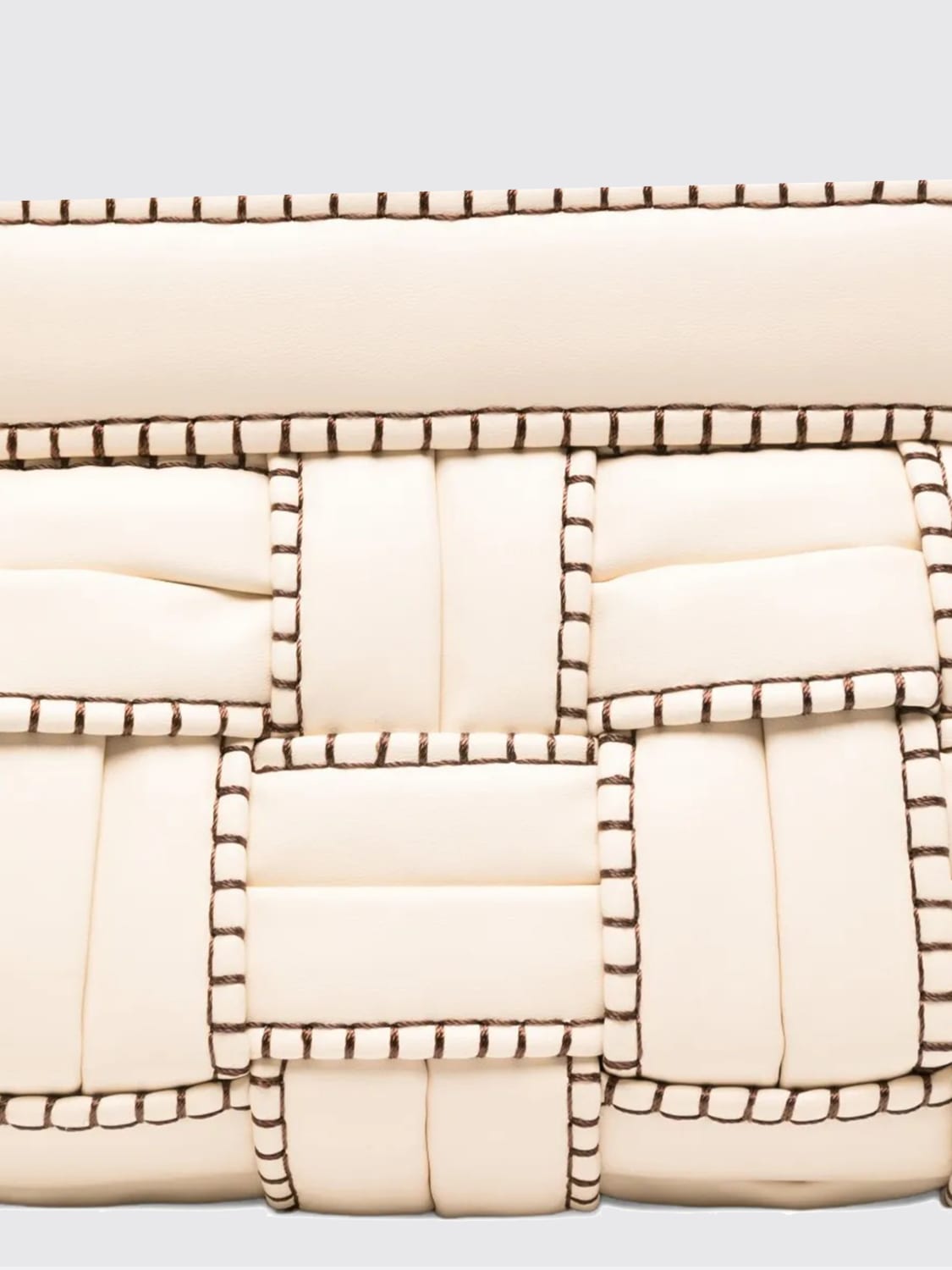 THEMOIRÈ CLUTCH: Shoulder bag woman ThemoirÈ, White - Img 3