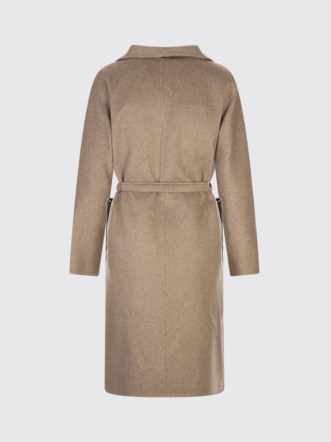 MAX MARA COAT: Coat woman Max Mara, Brown - Img 2