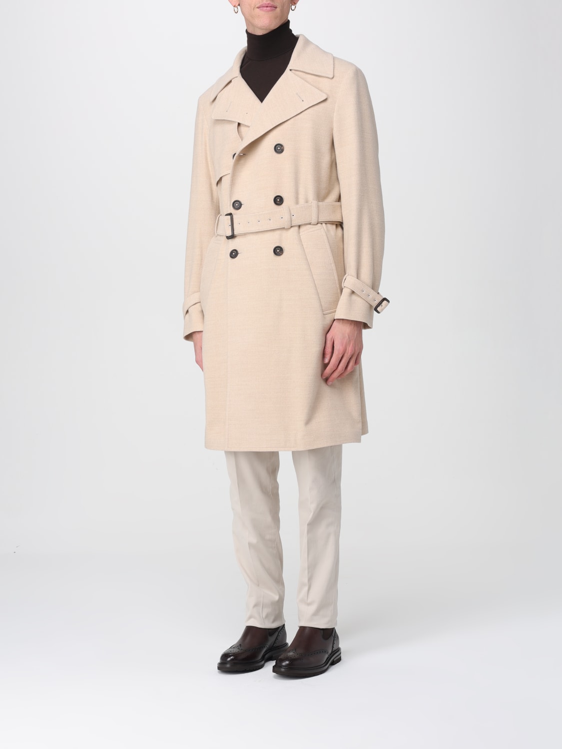 ELEVENTY JACKET: Coat men Eleventy, Beige - Img 3