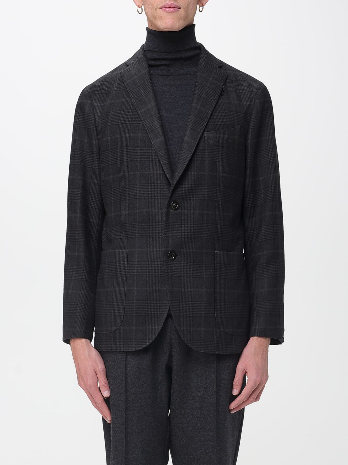 BOGLIOLI JACKET: Jacket men Boglioli, Charcoal - Img 1
