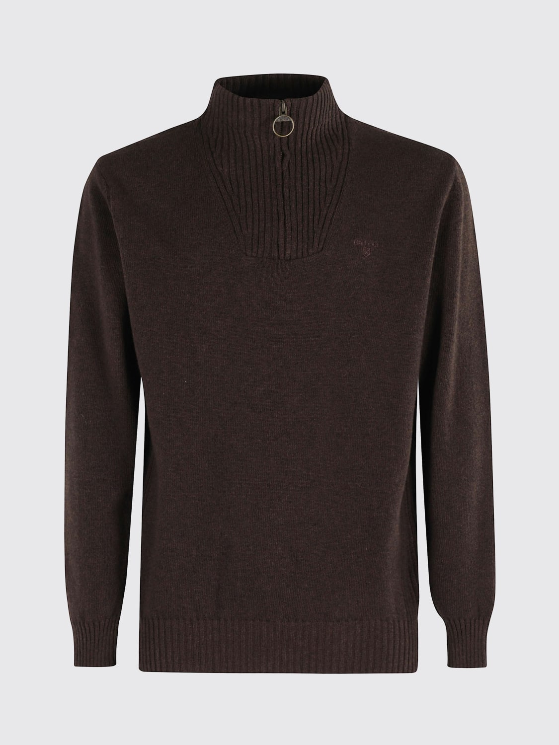 BARBOUR JERSEY: Jersey hombre Barbour, Marrón - Img 1