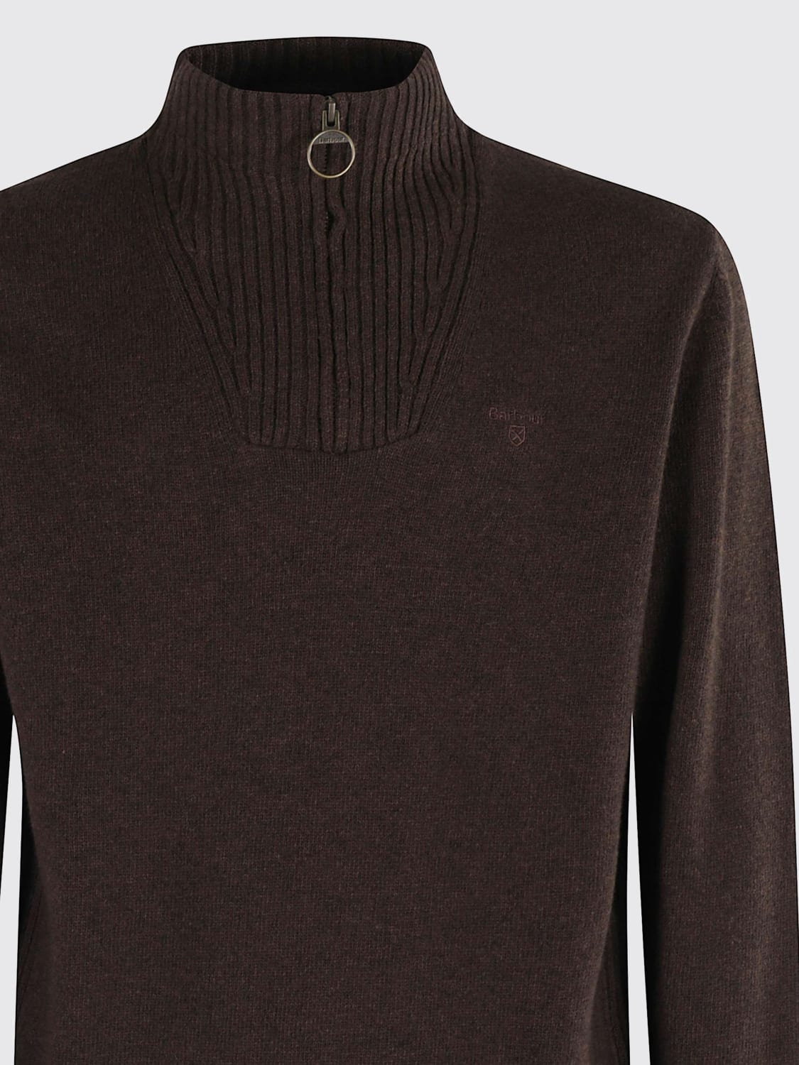 BARBOUR JERSEY: Jersey hombre Barbour, Marrón - Img 3