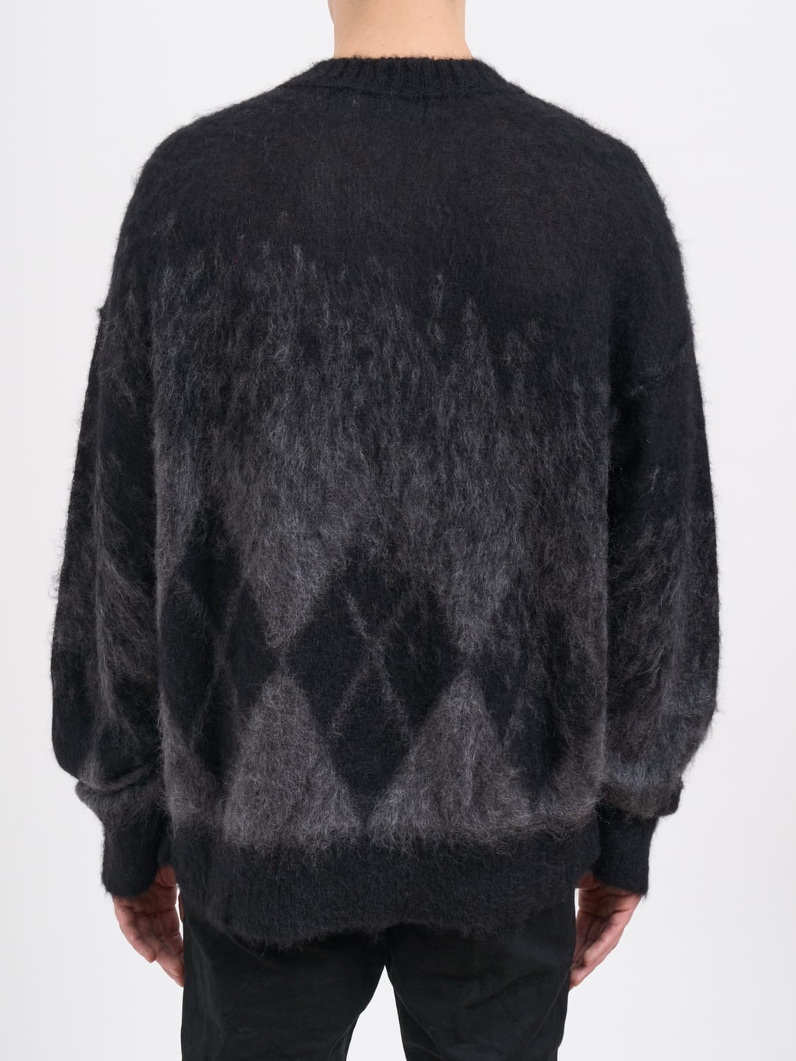 ISABEL BENENATO SWEATER: Sweater men Isabel Benenato, Grey - Img 2