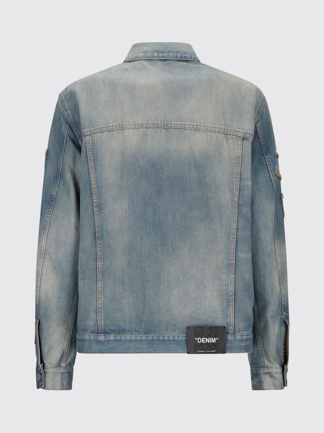 OFF-WHITE JACKET: Jacket men Off-white, Blue - Img 2