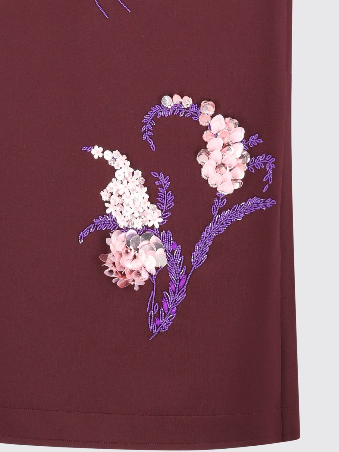 DES PHEMMES DRESS: Dress woman Des Phemmes, Violet - Img 3