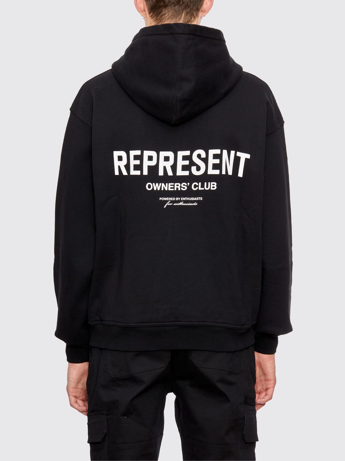 REPRESENT SUDADERA: Sudadera hombre Represent, Negro - Img 2