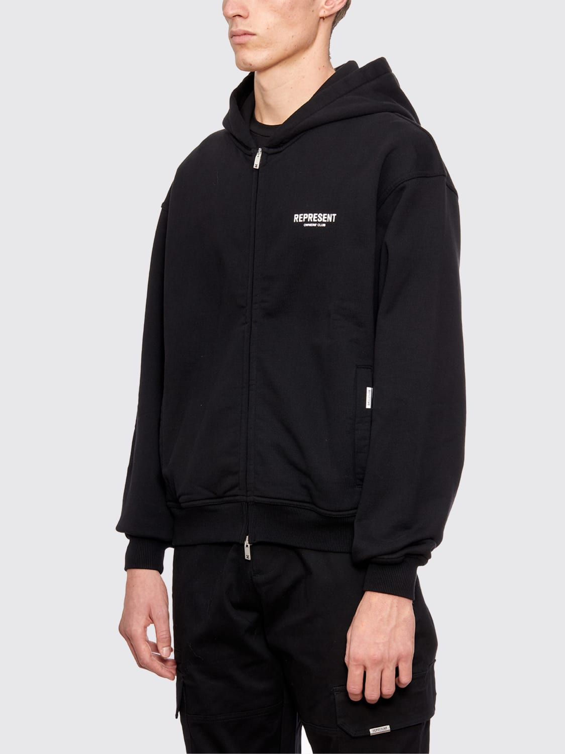 REPRESENT SUDADERA: Sudadera hombre Represent, Negro - Img 3