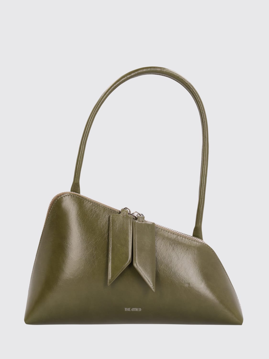 THE ATTICO BORSA A SPALLA: Borsa a spalla donna The Attico, Militare - Img 1