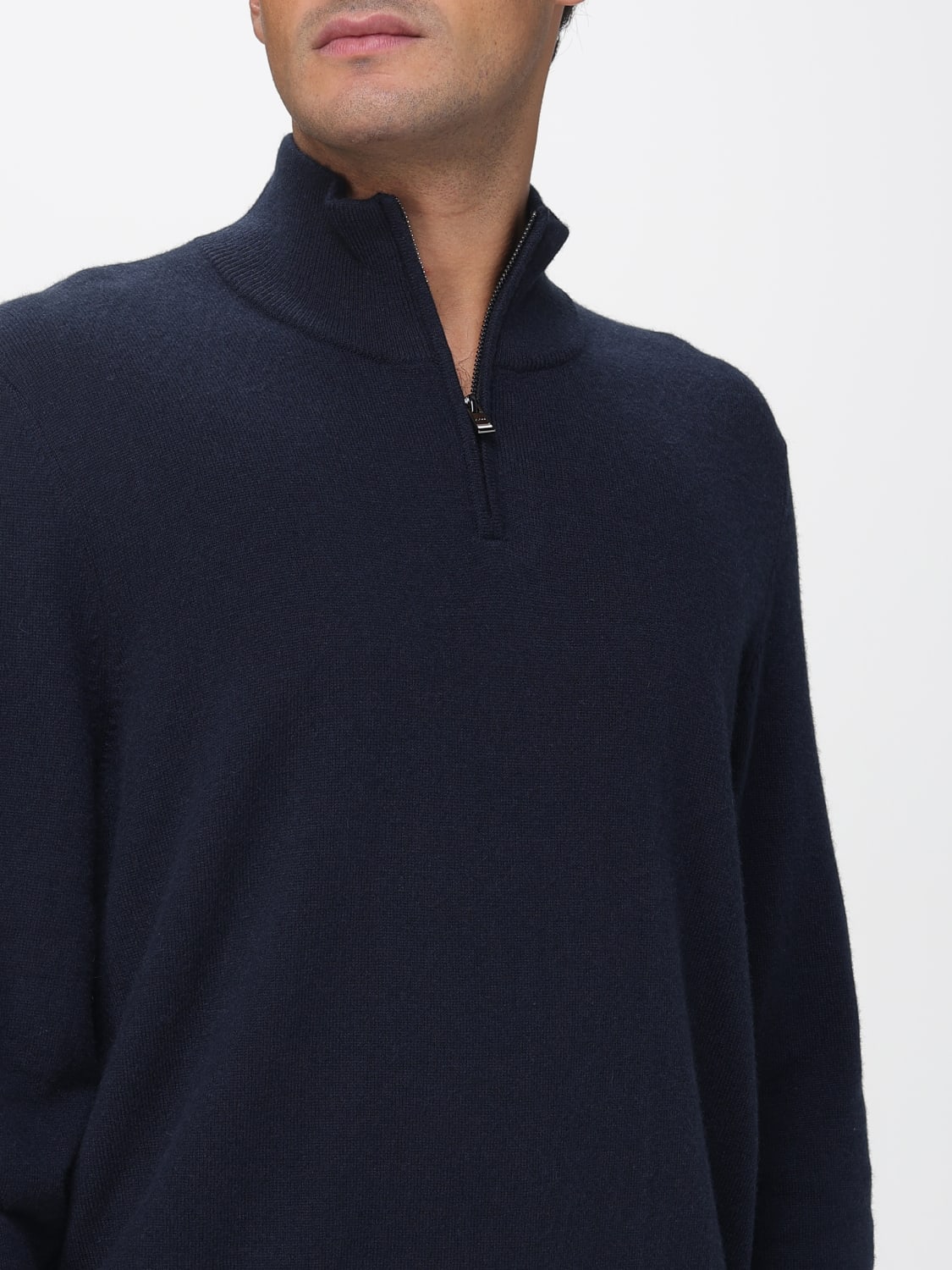 BOSS PULLOVER: Pullover herren Boss, Blau - Img 3